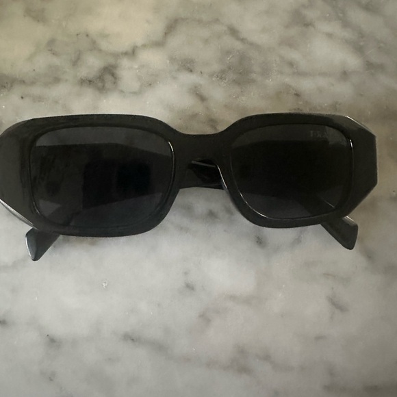 Prada Accessories - Prada Symbole Rectangular Women's Sunglasses